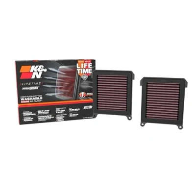 Image of K&amp;N HA 1120 Replacement Air Filter, Red