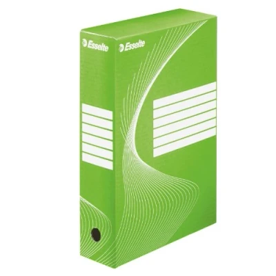 Image of Esselte A4/Foolscap Standard Archiving Box, Green, Pack of 25