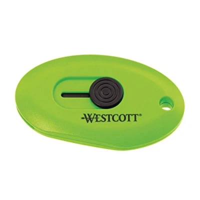 Image of Westcott Mini Utility Ceramic Safety Blade Cutter Green