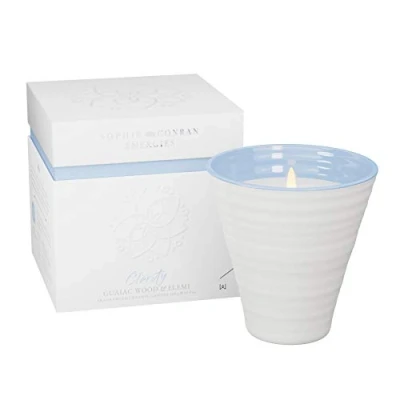 Image of Sophie Conran Candle, White/Dark Blue, One Size