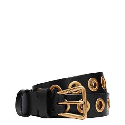 Image of Liebeskind GmbH Women&#039;s Belt Gold S, Black 9999, S