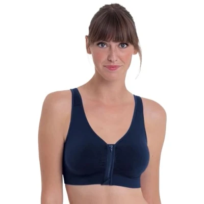 Image of Anita Women&#039;s Mastectomy Bra Lynn 5768X Maritim Blue 2XL
