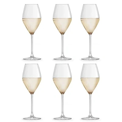 Image of Libbey Iduna Wine Glass 34 cl Set of 6 Classic Design Dishwasher Safe