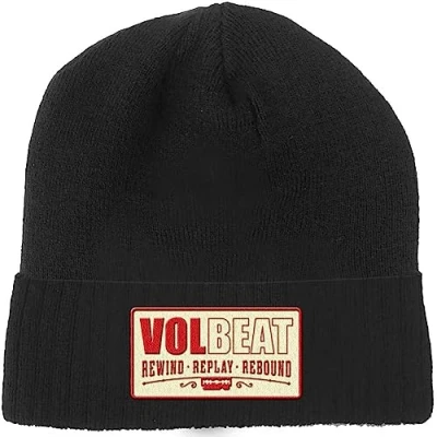Image of Volbeat Rewind Replay Repeat Beanie Black
