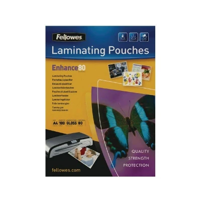 Image of Fellowes 5306001 Laminating Pouch A5160MIC (Pack 100)