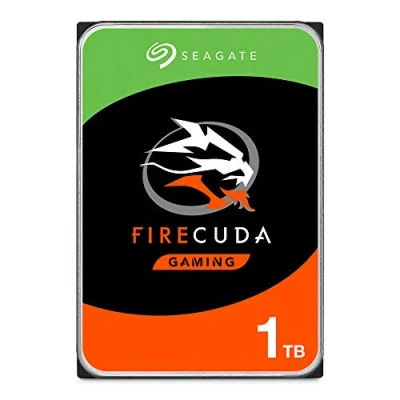 Image of Seagate FireCuda 1 TB Solid State Hybrid Drive Performance SSHD 3.5 Inch SATA 6 Gb/s Flash Accelerated 64 MB Cache for Gaming PC Laptop (ST1000DX002)