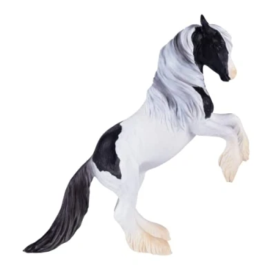 Image of MOJO Gypsy Vanner Stallion Collectable Farm Horse Wildlife Animal Toy Figure