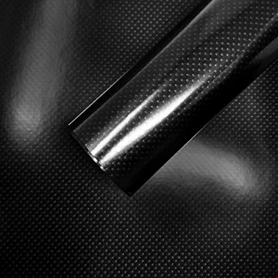 Image of Quattroerre 1618 High Temperature Resistant Adhesive Film Sheet, Carbon Look, 50 x 70 cm