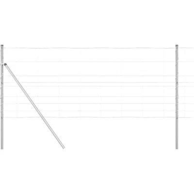 Image of Field Fence 1x25 m Galvanised Steel Vidaxl