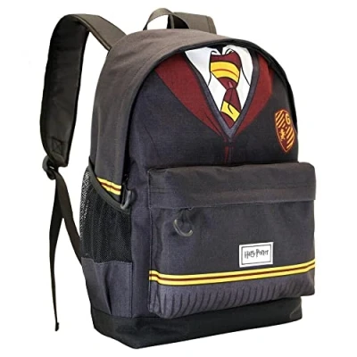Image of Harry Potter Uniform ECO Backpack 2.0, Black, 17 x 32 44 cm, Capacity 22.5 L