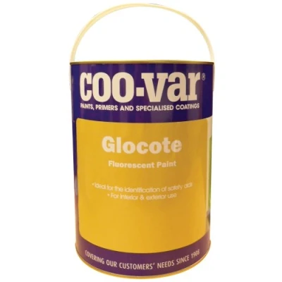 Image of Glocote Fluorescent Paint Orange 5 Litre