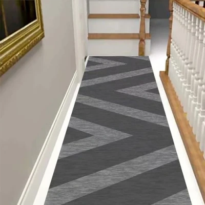Image of XIBANY Extra Long Entryway Runner Rug,Hallway Rug,Kitchen Rug,Washable Low Pile Floor Carpet,Stair Rug Carpets,Area Runner,for Hallway Laundry Room