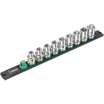 Image of Magnetic Socket Rail C 4 Zyklop Set, 1/2&quot; Drive, 9pc 05005460001