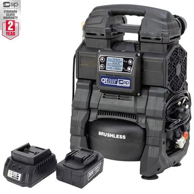 Image of SIP QT Battery &amp; Mains Oilless Compressor