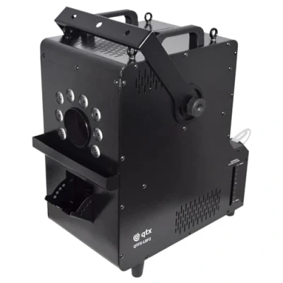 Image of QTX QTFX LBF2: Multi Effect LED Bubble &amp; Fog Machine with RGB+UV Lighting, 800W Fogger, and DMX Control Smoke, All In One