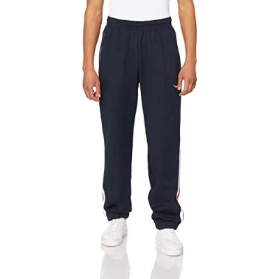 Image of Trigema Men&#039;s Relaxed Sports Trousers, Blue (Navy 046), 56W x Regular