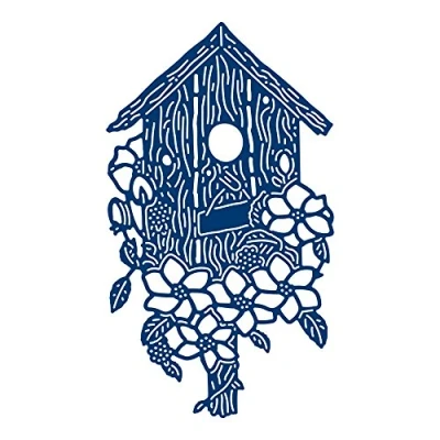 Image of Tattered Lace Beautiful Birdhouse Craft Cutting Die 442244