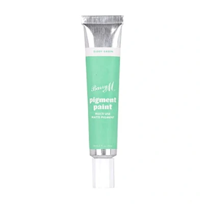 Image of Barry M Face &amp; Body Pigment Paint Shade Giddy Green Pale Matte Finish