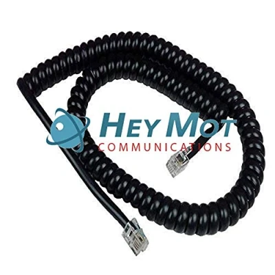 Image of BT Paragon 650 Corded Telephone Curly Cable Black HeyMot Communications