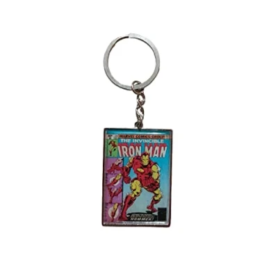 Image of Marvel Comic Iron Man Keyring Keychain