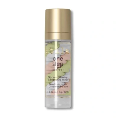 Image of Stila One Step Correct Skin Tone Correcting &amp; Brightening Primer Serum, Make Up Neutralises Redness and Sallowness to Even Out Complexion, Face Hide Blemishes 30ml