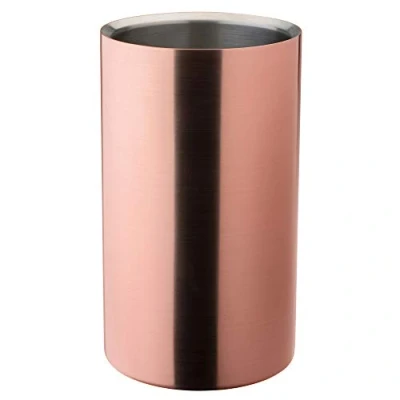 Image of Copper Wine Cooler 8.75 x 4.75&quot; (22.5 12cm)
