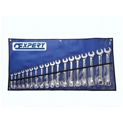 Image of Facom Combination Spanner Set with Tool Roll, 18 Piece BRIE110313B
