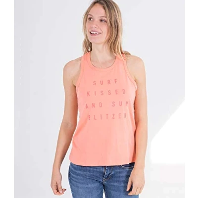 Image of Hurley W Surf Kissed Perf Tank Crimson