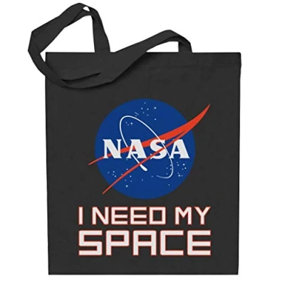 Image of Nasa I Need My Space Totebag