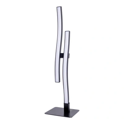 Image of Onda Integrated LED Table Lamp Black 3000K