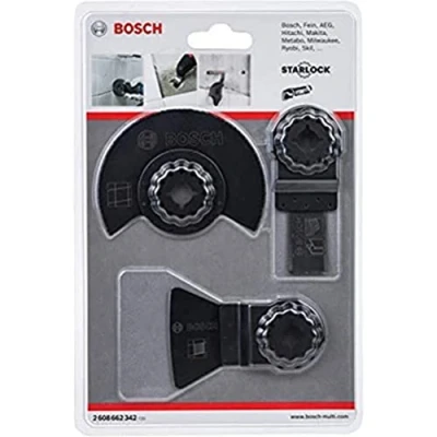 Image of Bosch 2608662342 Tile blade set for Multi Cutter (3 Piece)