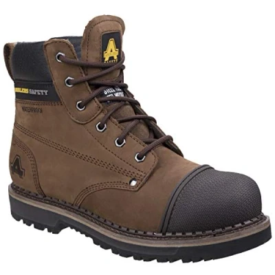 Image of Amblers AS233 Austwick Waterproof Safety Work Boots Brown Size=6