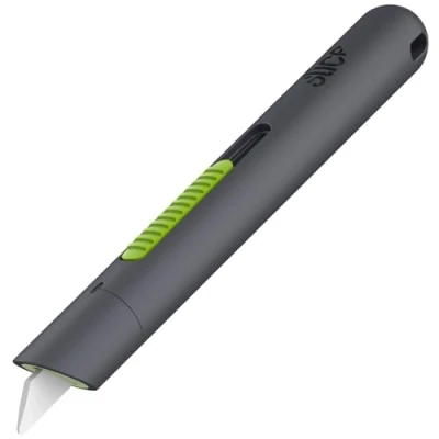 Image of Slice 10512 Auto Retractable Pen Cutter Portable, Safety Blade With Finger Friendly Ceramic Blades To Reduce InjuriesSuitable For The Home, Office Or Factory Floor