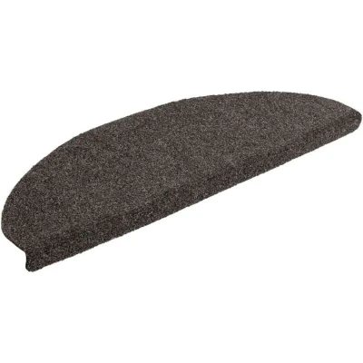 Image of vidaXL Self adhesive Stair Mats 10pcs Anthracite 65x21x4cm Needle Punch