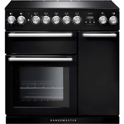 Image of Rangemaster NEX90EIBL/C Nexus 90 Induction Range Cooker Black