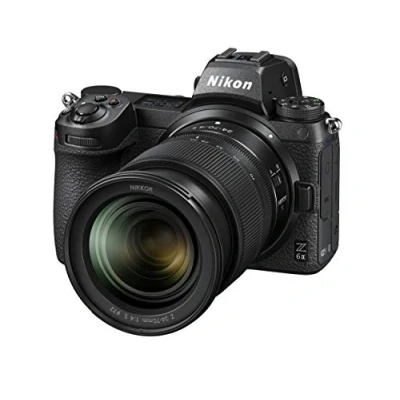 Image of Nikon Z6 II + Z 24 70mm Mirrorless Camera Kit (24.5 megapixel, Ultra wide ISO, 14 fps Continuous Shooting, Eye Detection AF, Dual Card Slots, 4K Full HD Video) VOA060K001 (Renewed)