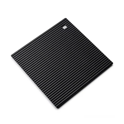 Image of Zeal Silicone Heat Resistant 18cm Trivet Mat Black