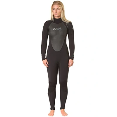 Image of O&#039;Neill Wetsuits Women&#039;s 5/4 O Neill Women s Epic Full Wetsuit Black, 14 UK