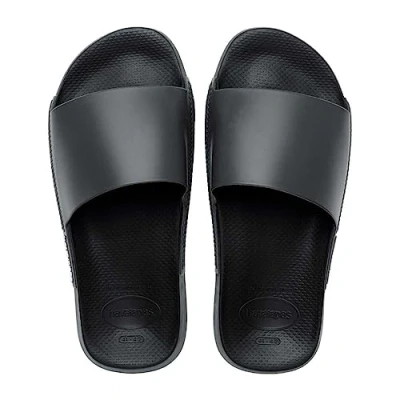 Image of Havaianas Unisex Flip Flop, Black, 6/7 UK