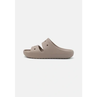 Image of Crocs Unisex Adults Classic Sandal v2, Taupe, 9 UK Men/10 Women