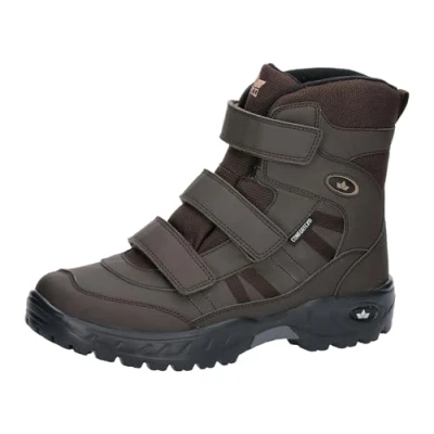Image of Lico Men&#039;s Wildlife V Snow Boot, Brown, 4 UK