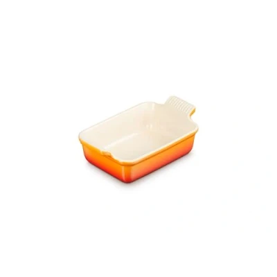 Image of Le Creuset Oven Dish Heritage Volcanic 19 x 14 cm / 1.1 Liter