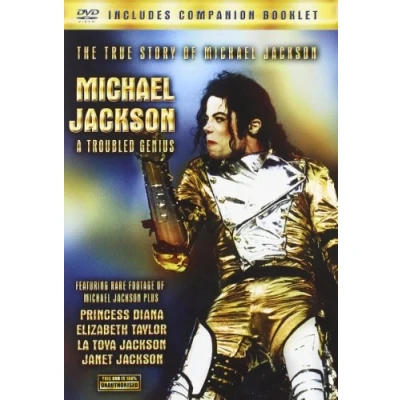 Image of Michael Jackson A Troubled Genius (Dvd+bk)