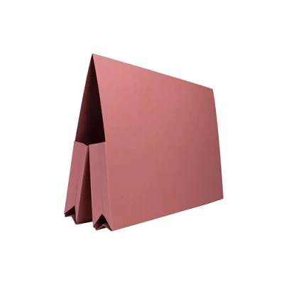 Image of Elba Exacompta 214 REDZ Guildhall Double Pocket Wallet Red