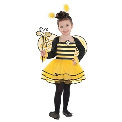 Image of (PKT) (997651) Child Girls Ballerina Bee Costume (3 4yr)