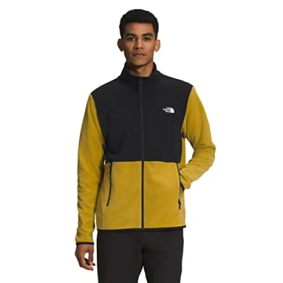 Image of THE NORTH FACE Glacier Jacket Mineral Gold Tnf Black XXL