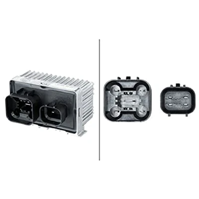 Image of 1232331, 1237233, 1237783, 55563423, 55572812 Control Units HELLA 4RV 008 188 661 4 VAUXHALL: Corsa Mk3, Astra Mk6 Kombi