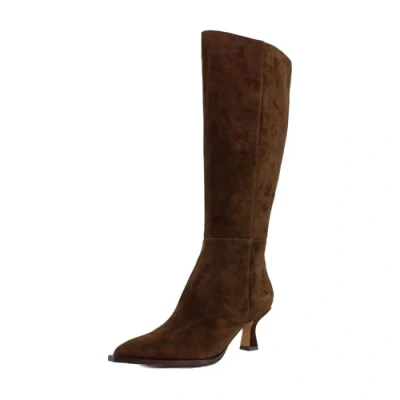 Image of Dolce Vita Women&#039;s AUGGIE Fashion Boot, DK BROWN, 6.5