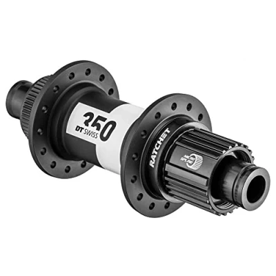 Image of DT Swiss 350 Classic rear disc Centre Lock 148 x 12 mm Boost, MICRO SPLINE 28 hole, black