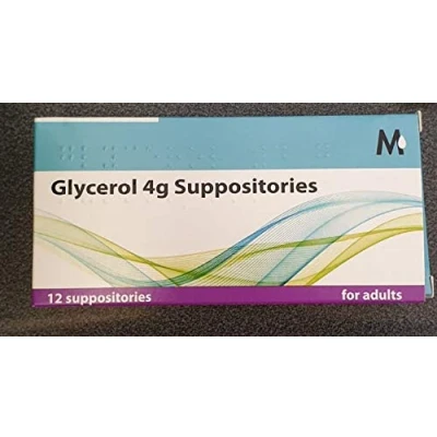 Image of Glycerin (Glycerol) Suppositories Bp Adult 12